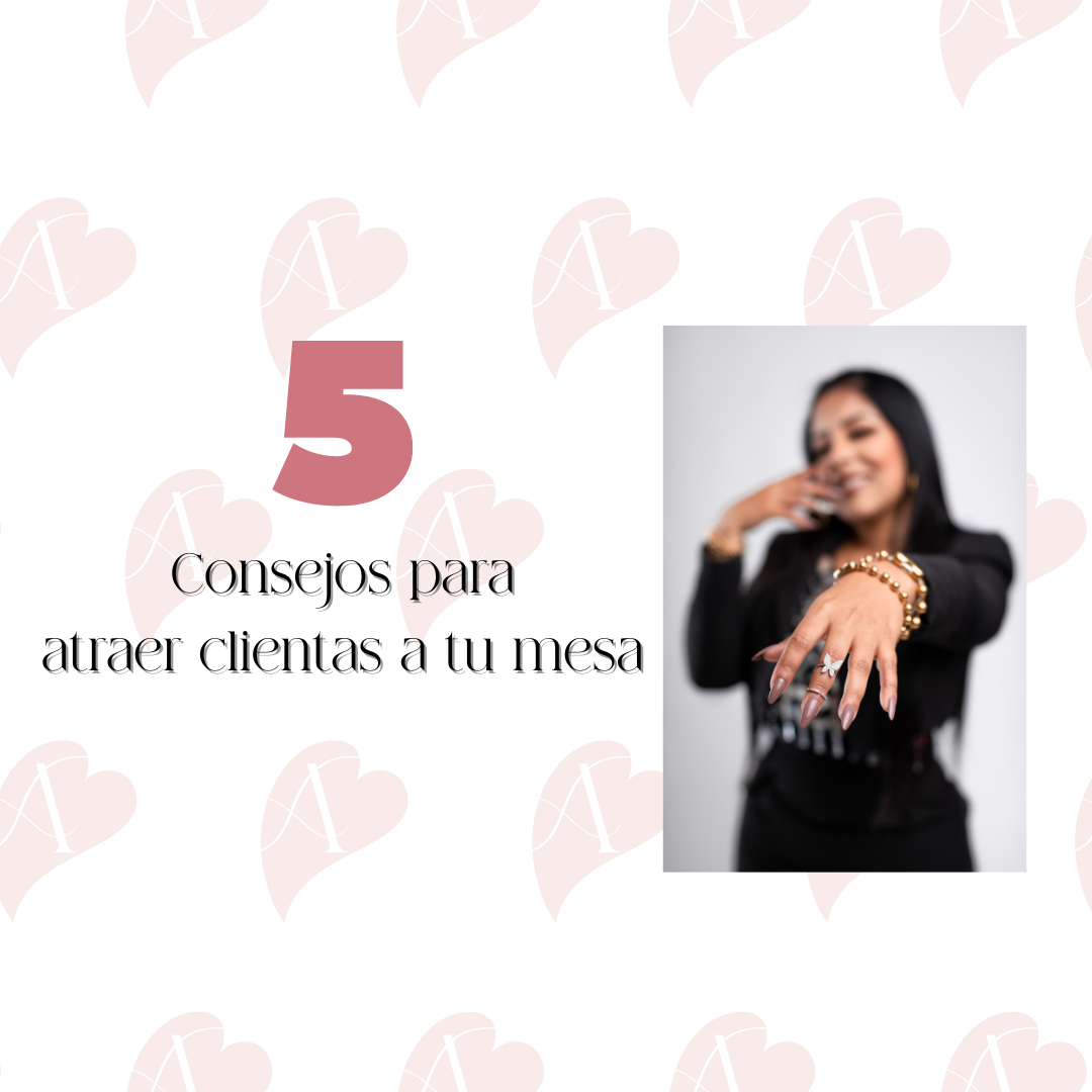 Ebook 5 Consejos para atraer Clientas a tu mesa