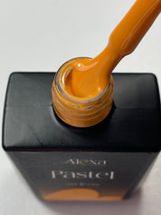 Pastel anaranjado