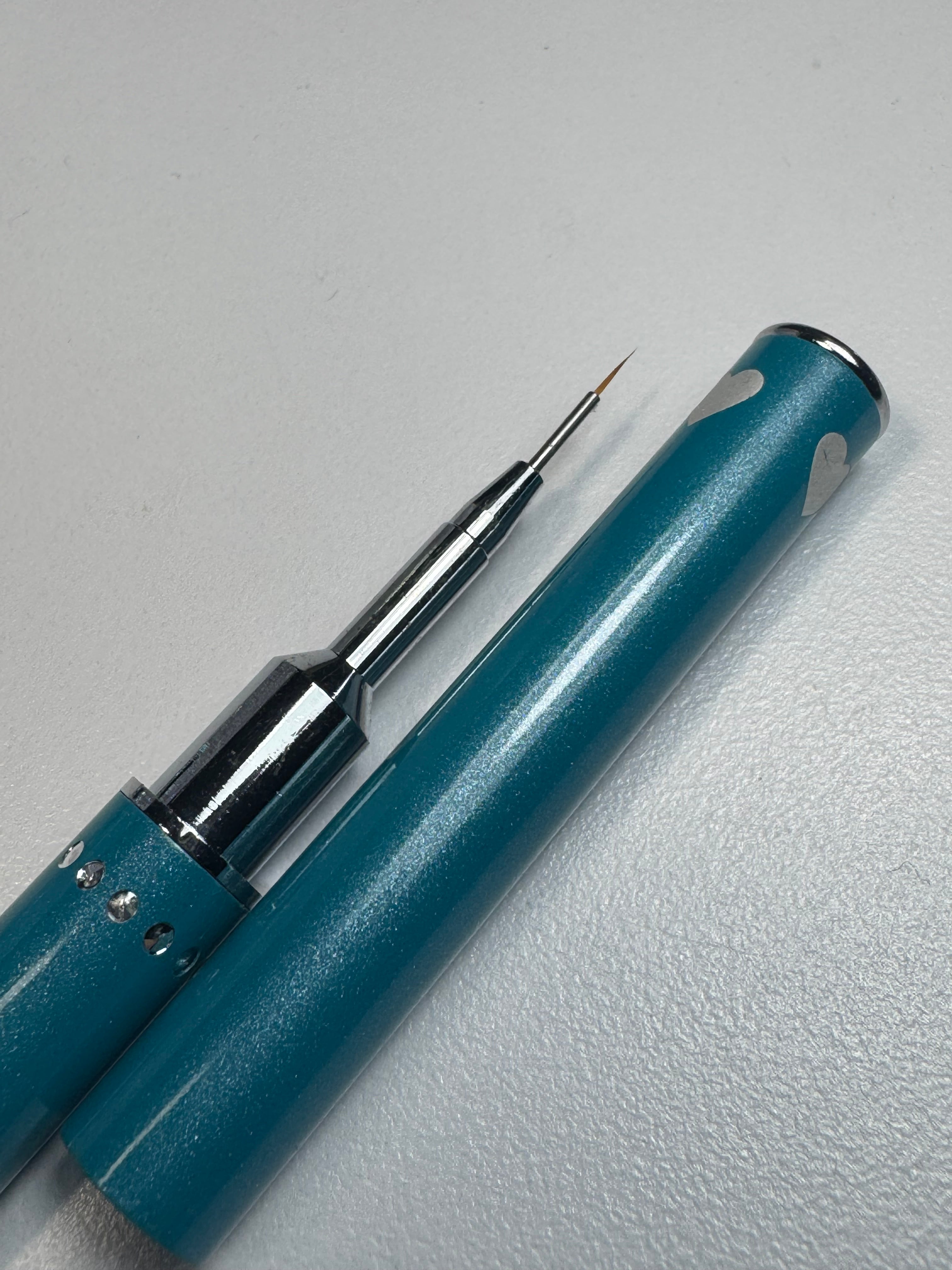 Pincel Liner Fino Azul