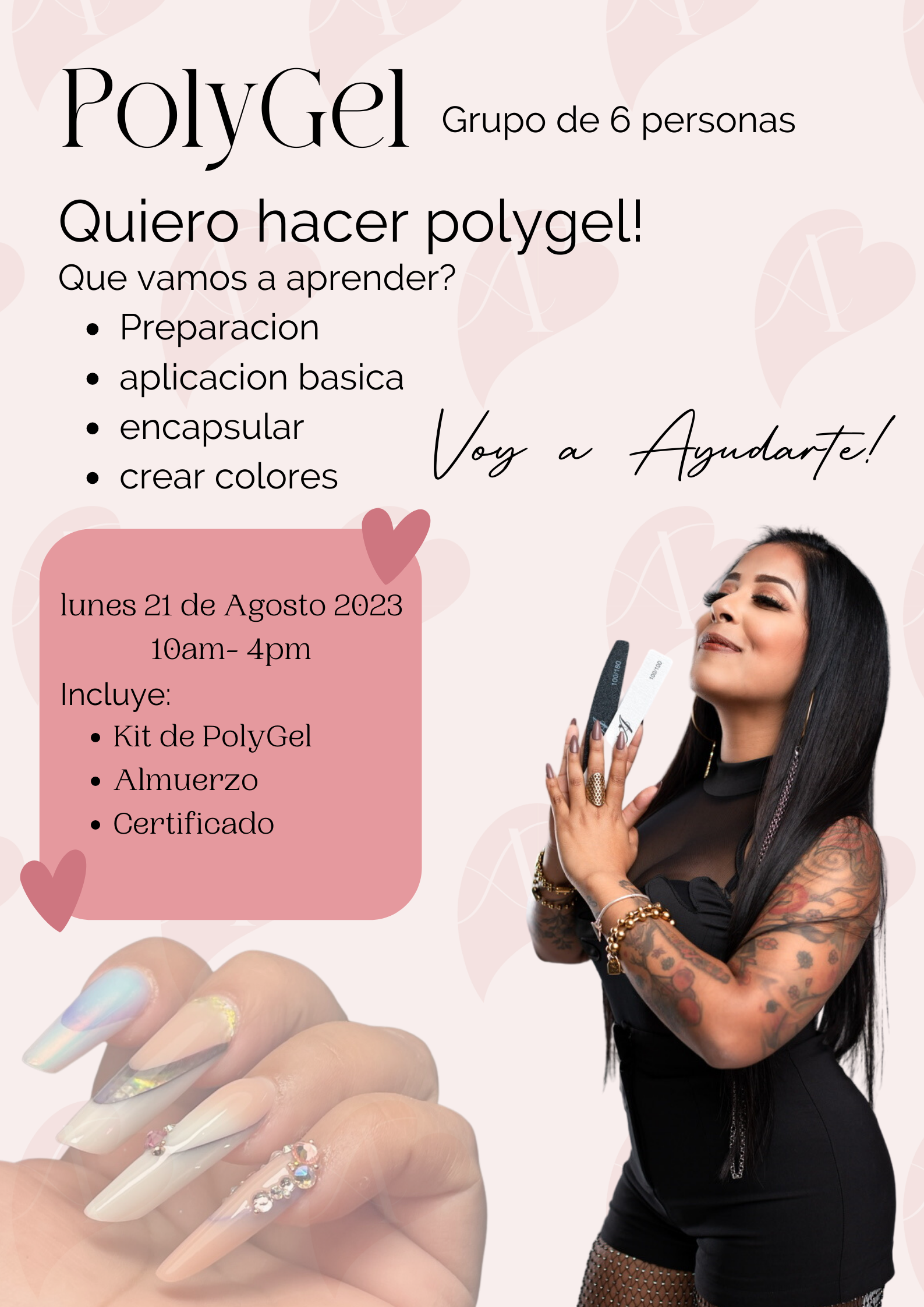 Clase de Poly Gel