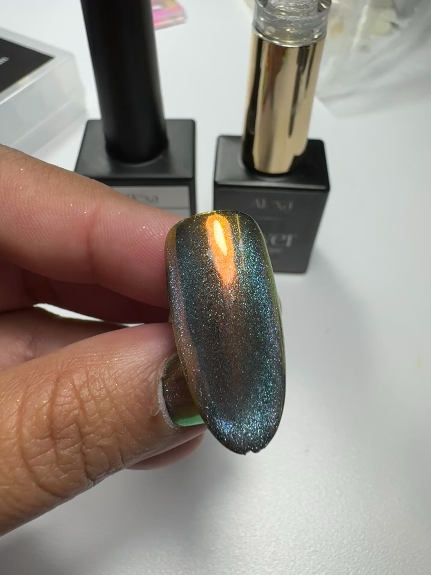 Silver Cat Eye