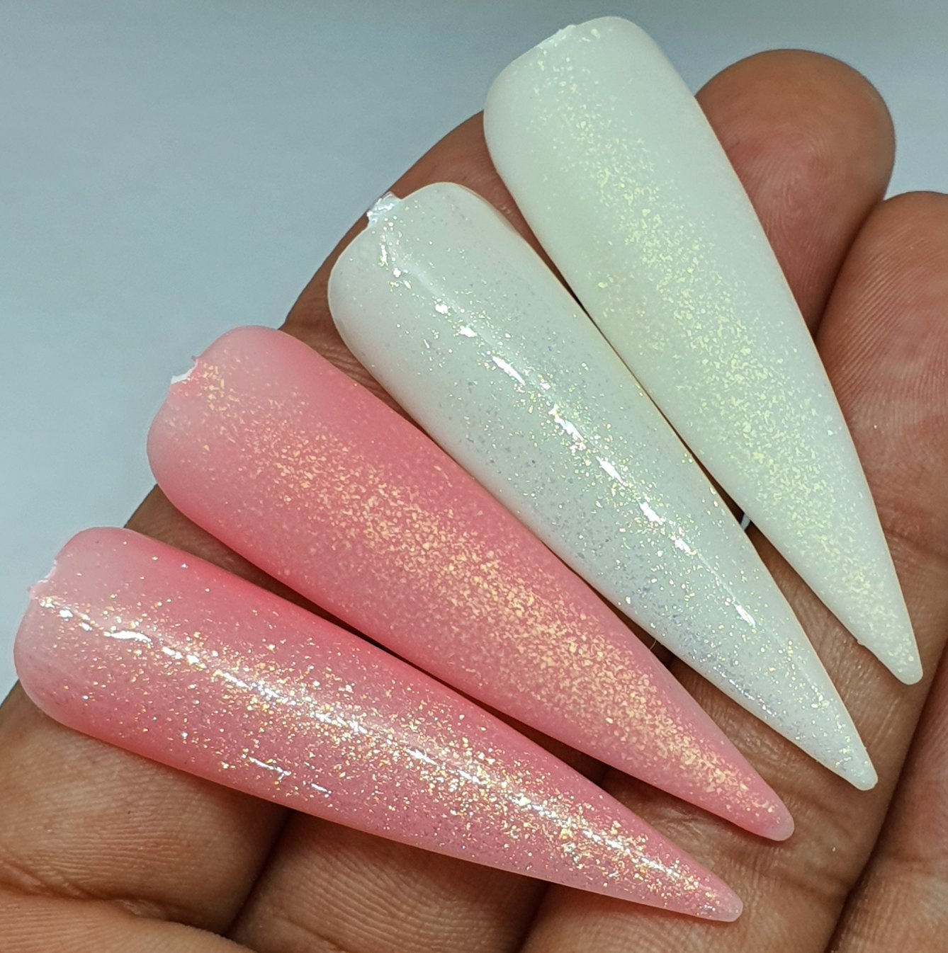 Gold Glitter Top Coat NonWipe 15Ml