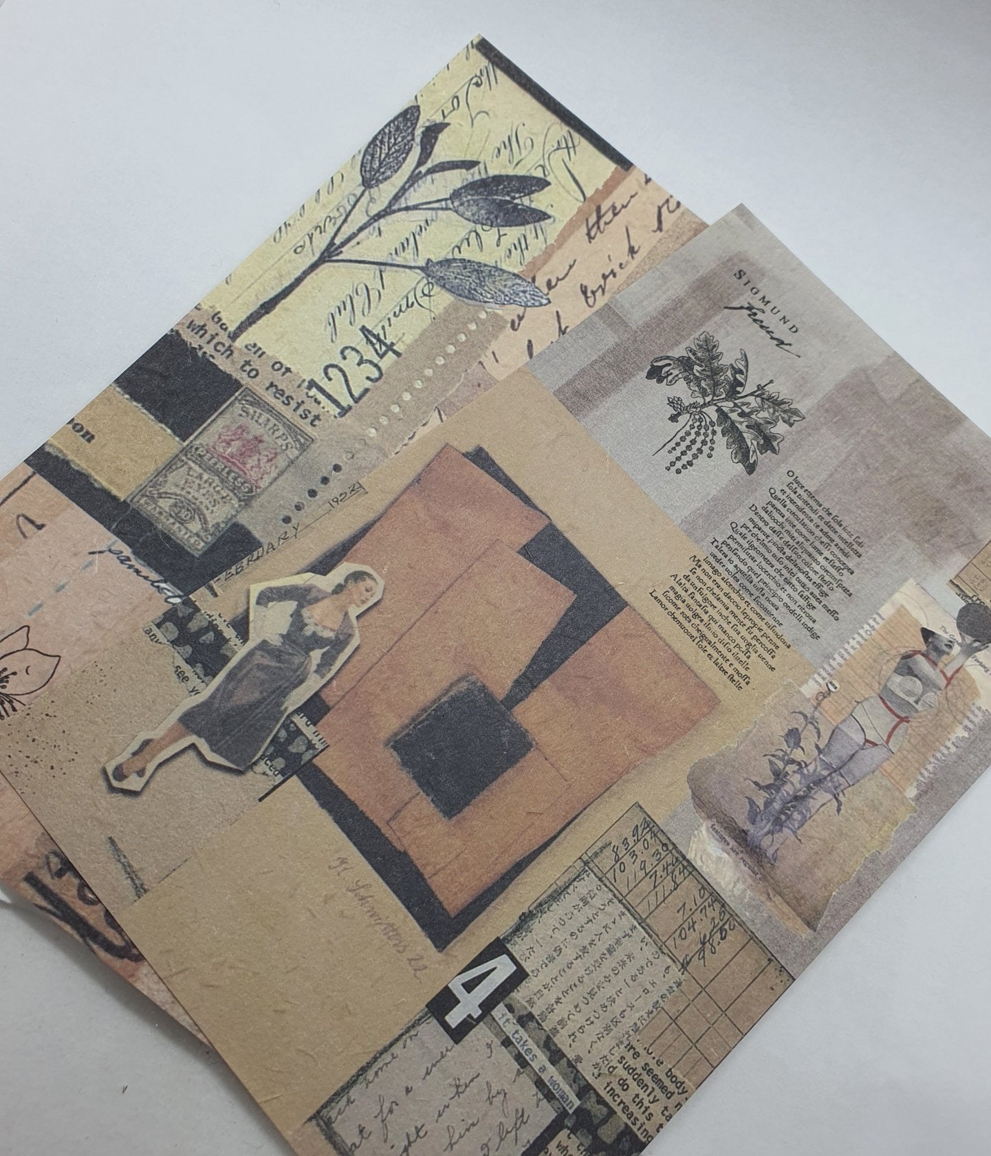 Papel Vintage para Quemar