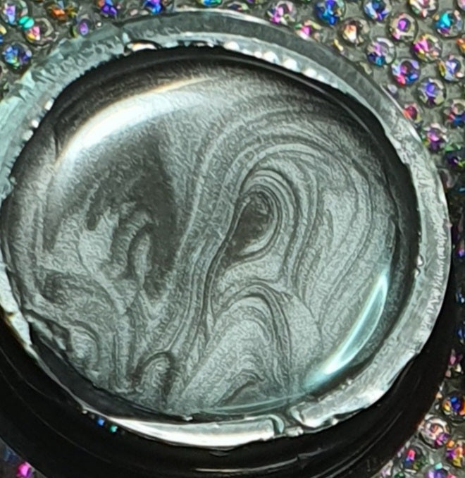 Trío de pinturas en gel metálico