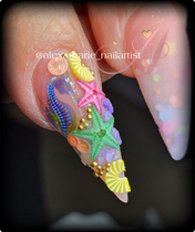 Mini estrellas de colores