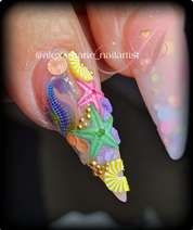 Mini estrellas de colores