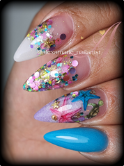 Mini estrellas de colores