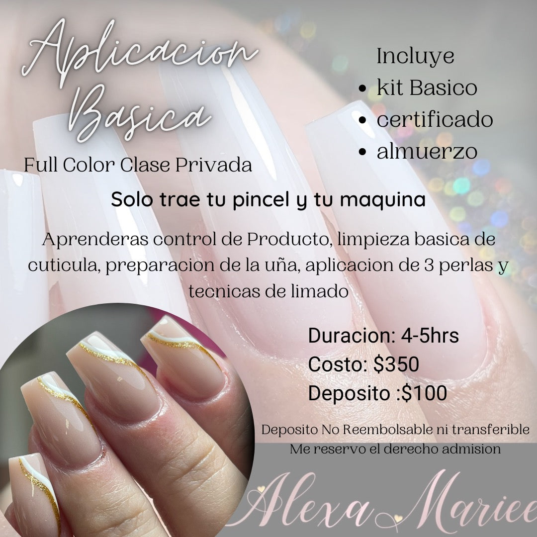 Clase Privada Acrílico Basico