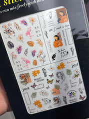 Stickers de Temporada Otoño-Hallo