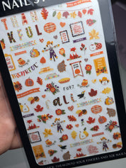 Stickers de Temporada Otoño-Hallo