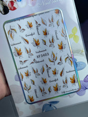 Stickers de Temporada Otoño-Hallo