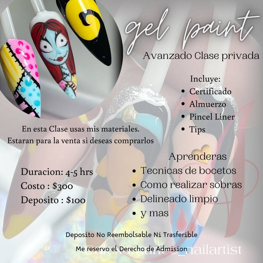 Clase Gel Paint Avanzado