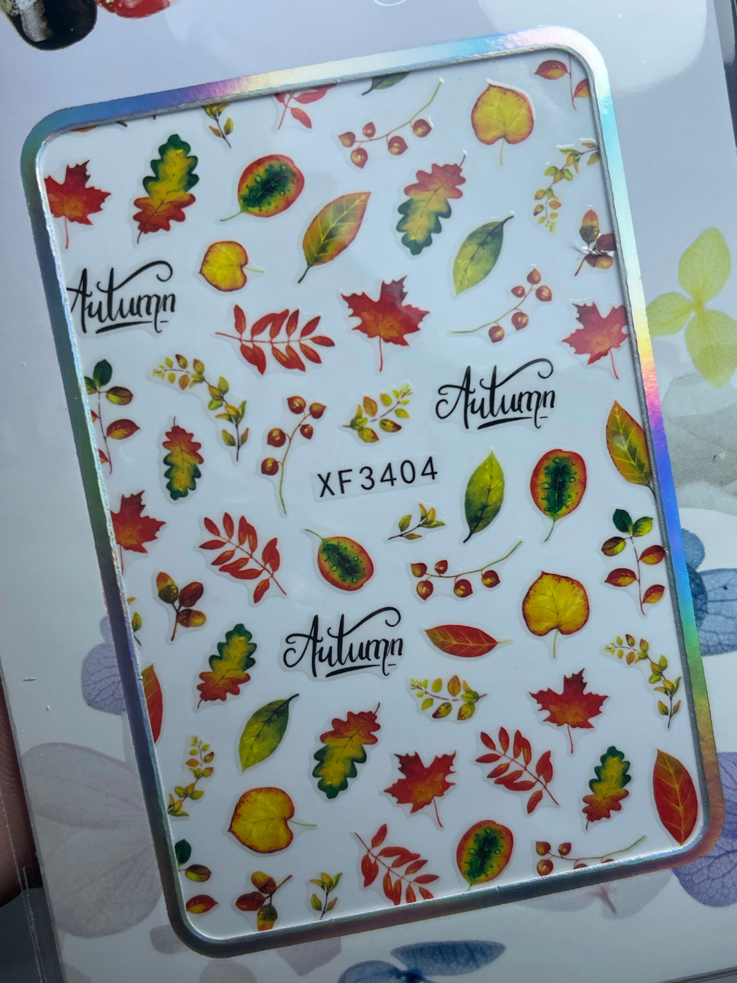 Stickers de Temporada Otoño-Hallo