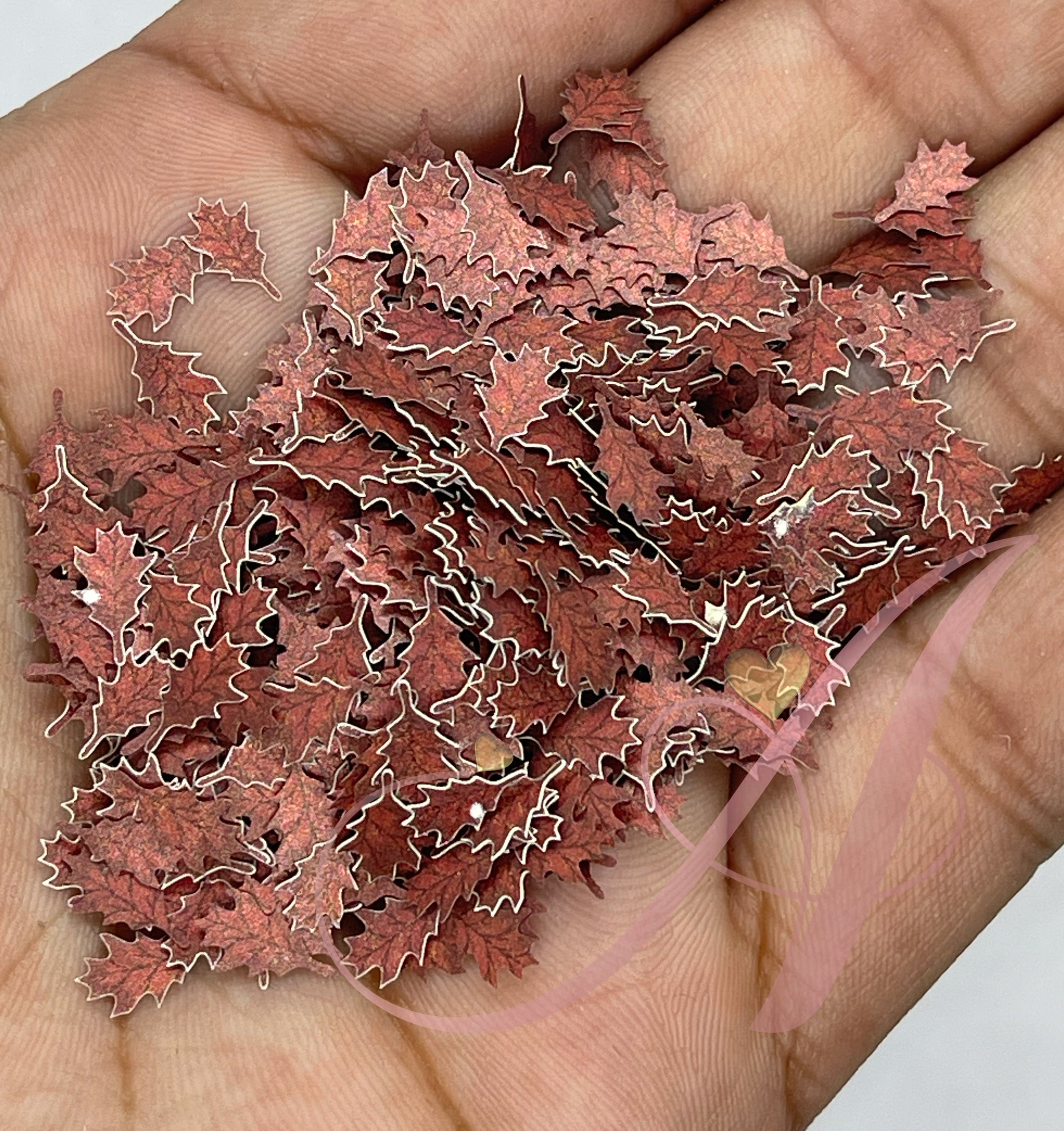 Hojas de Otoño (Marrón Pequeña)